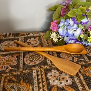 Hand Carved Large Wooden Spoons